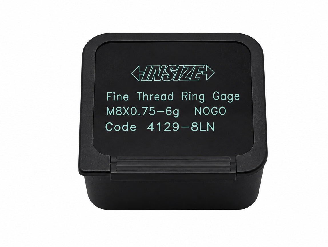 Insize Thread NOGO Ring Gauge M8 x 0.75mm Series 4139-8L - Twin Eagle Imports