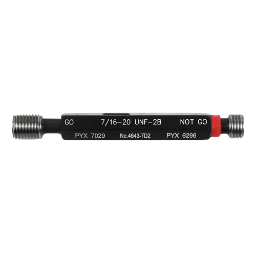 Insize Thread Plug Gage 7/16-20 UNF Class 2B Series 4643-7D2 - Twin Eagle Imports