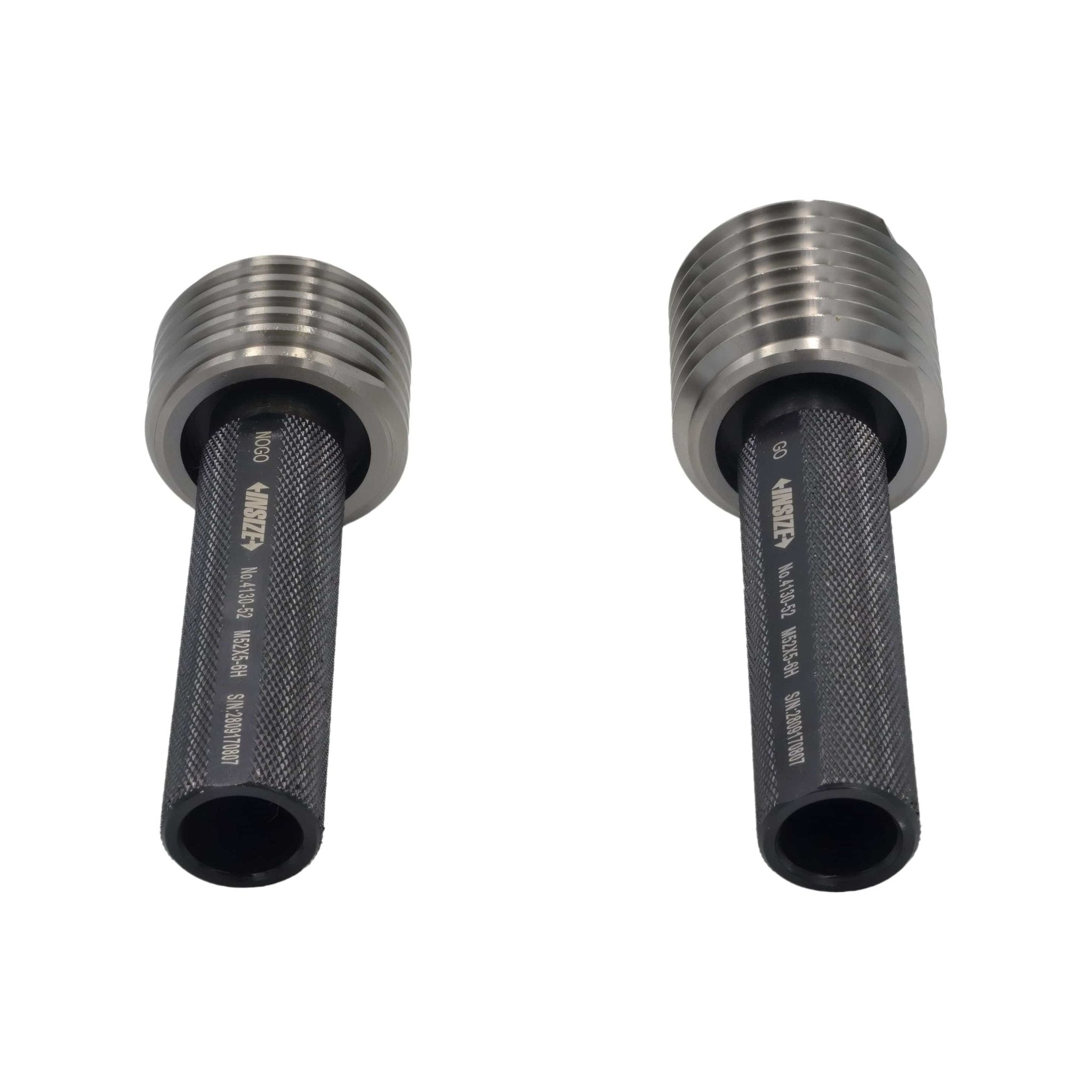 Insize Thread Plug Gauge GO NOGO M52X4.5mm Series 4130-52 - Twin Eagle Imports