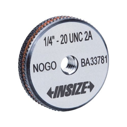 Insize Thread Ring Gage 1/4-28UNF NOGO Class 2A Series 4633-1B2N - Twin Eagle Imports