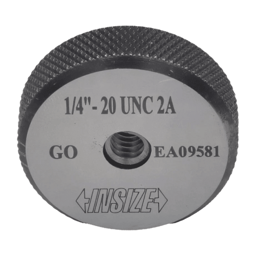 Insize Thread Ring Gage 1/4-28UNF NOGO Class 2A Series 4633-1B2N - Twin Eagle Imports