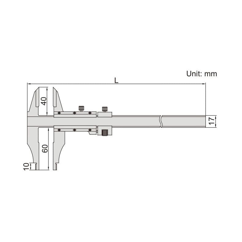Insize Vernier Caliper 0-300mm Range Series 1217-3001 - Twin Eagle Imports