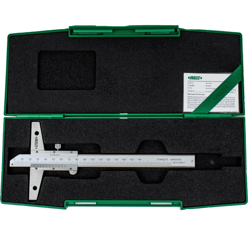 Insize Vernier Depth Gauge 0-150mm Range Series 1247-150 - Twin Eagle Imports