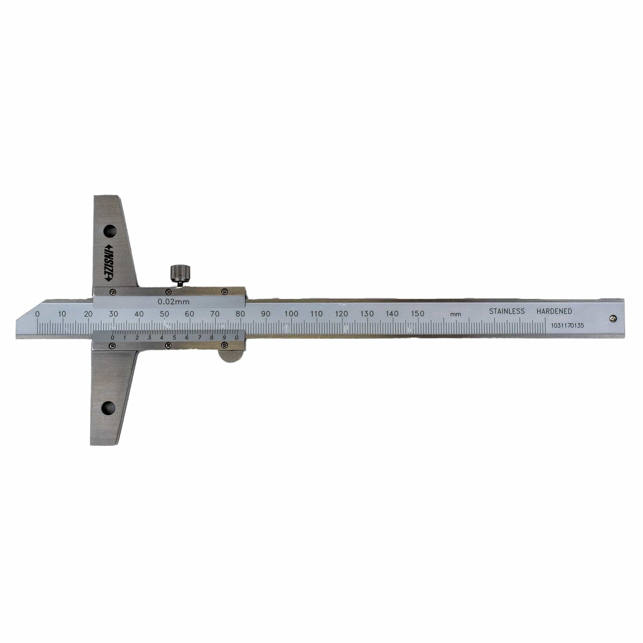 Insize Vernier Depth Gauge 0-150mm Range Series 1247-1501 - Twin Eagle Imports