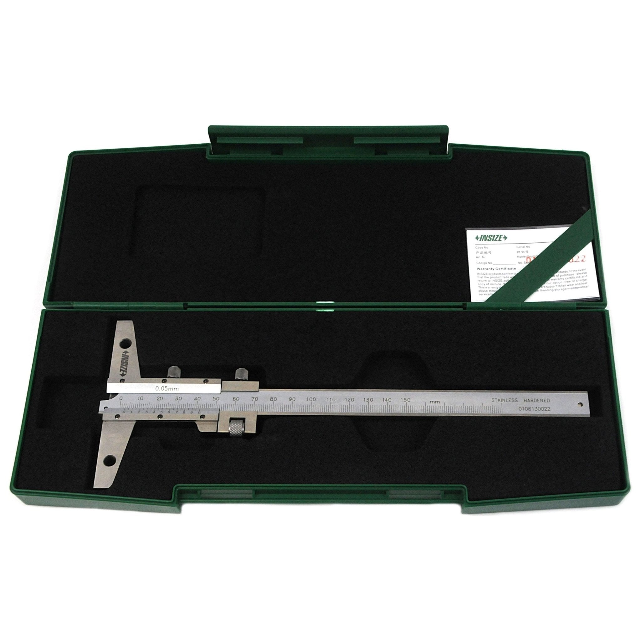 Insize Vernier Depth Gauge 0-150mm Range Series 1249-150 - Twin Eagle Imports