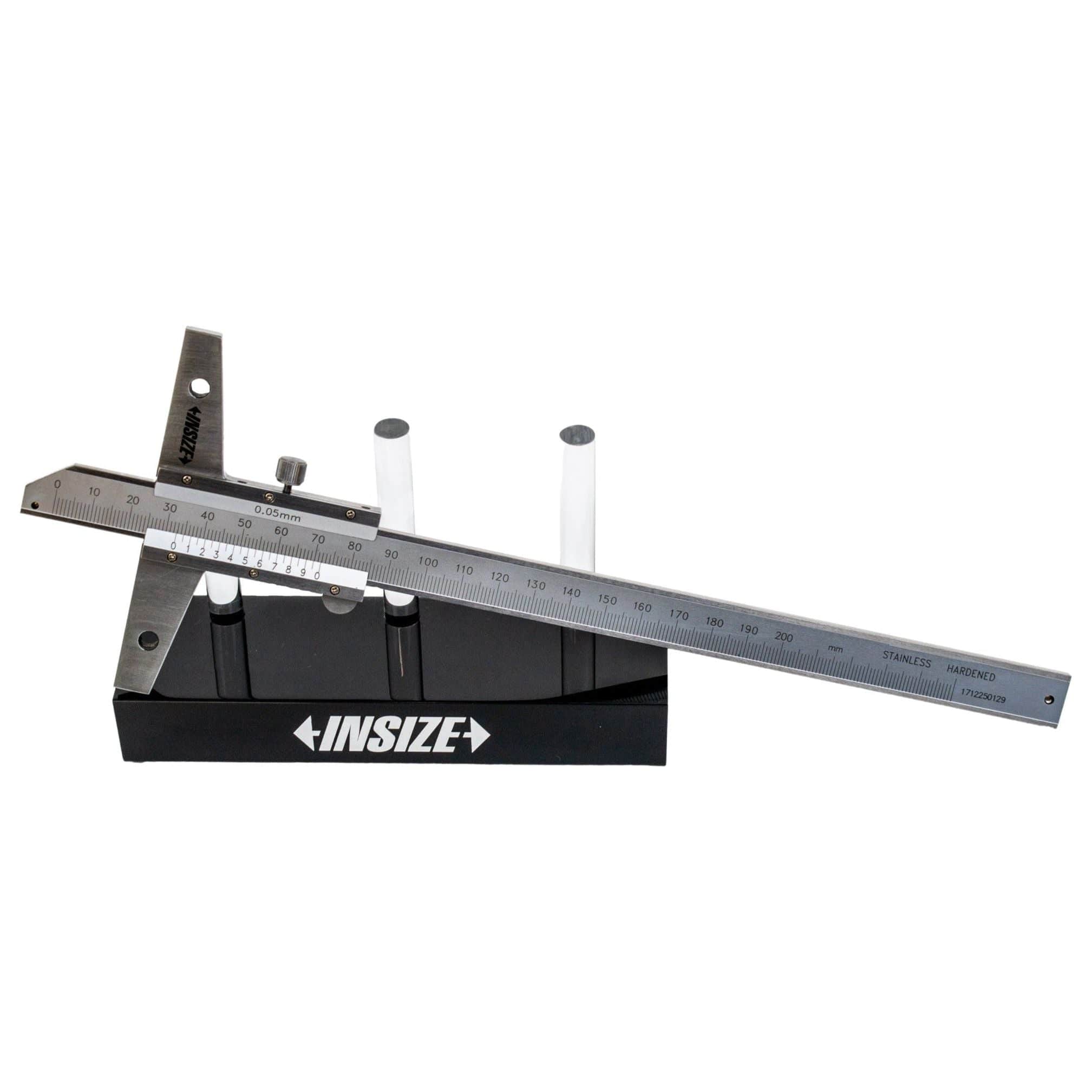 Insize Vernier Depth Gauge 0-200mm Range Series 1247-200 - Twin Eagle Imports
