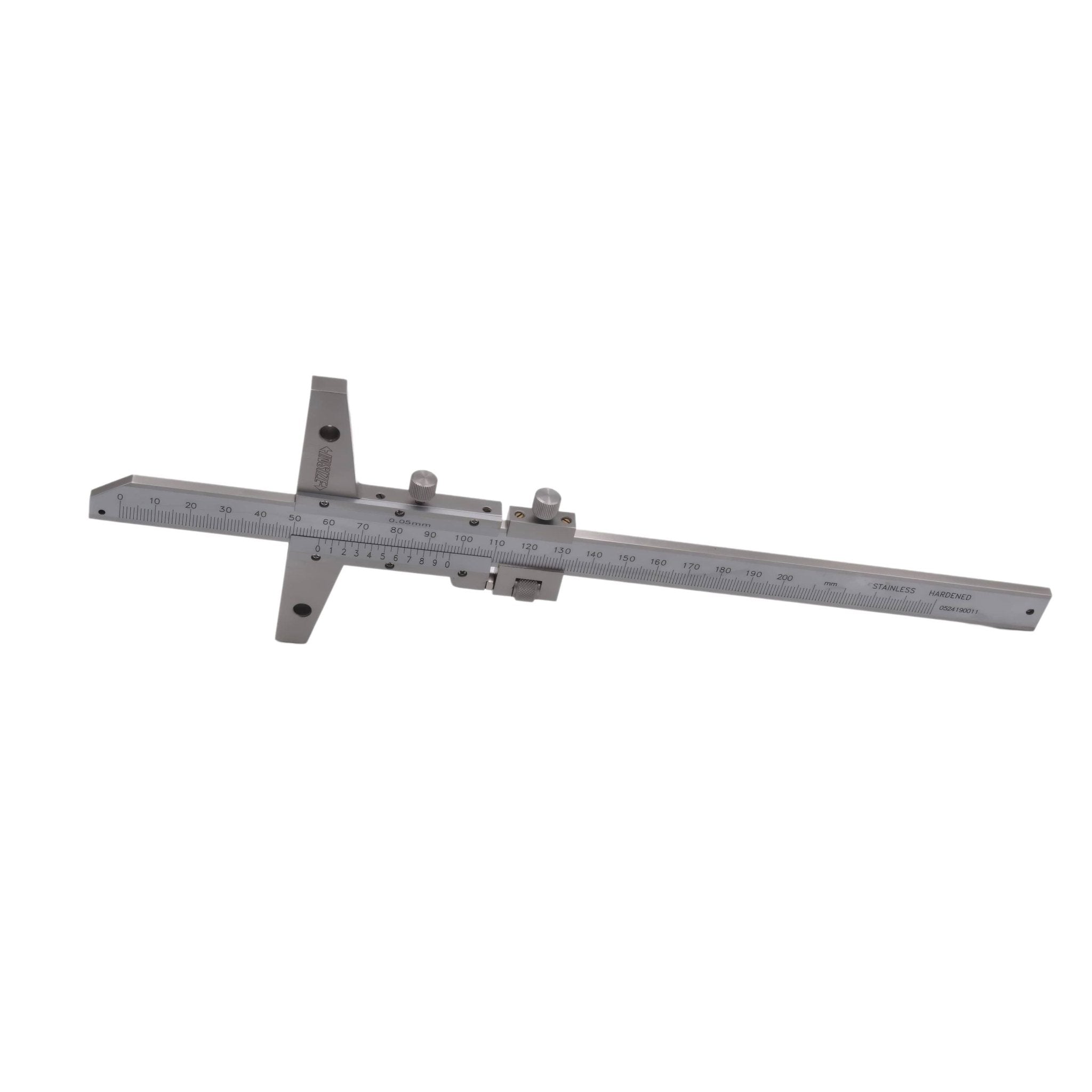 Insize Vernier Depth Gauge 0-200mm Range Series 1249-200 - Twin Eagle Imports