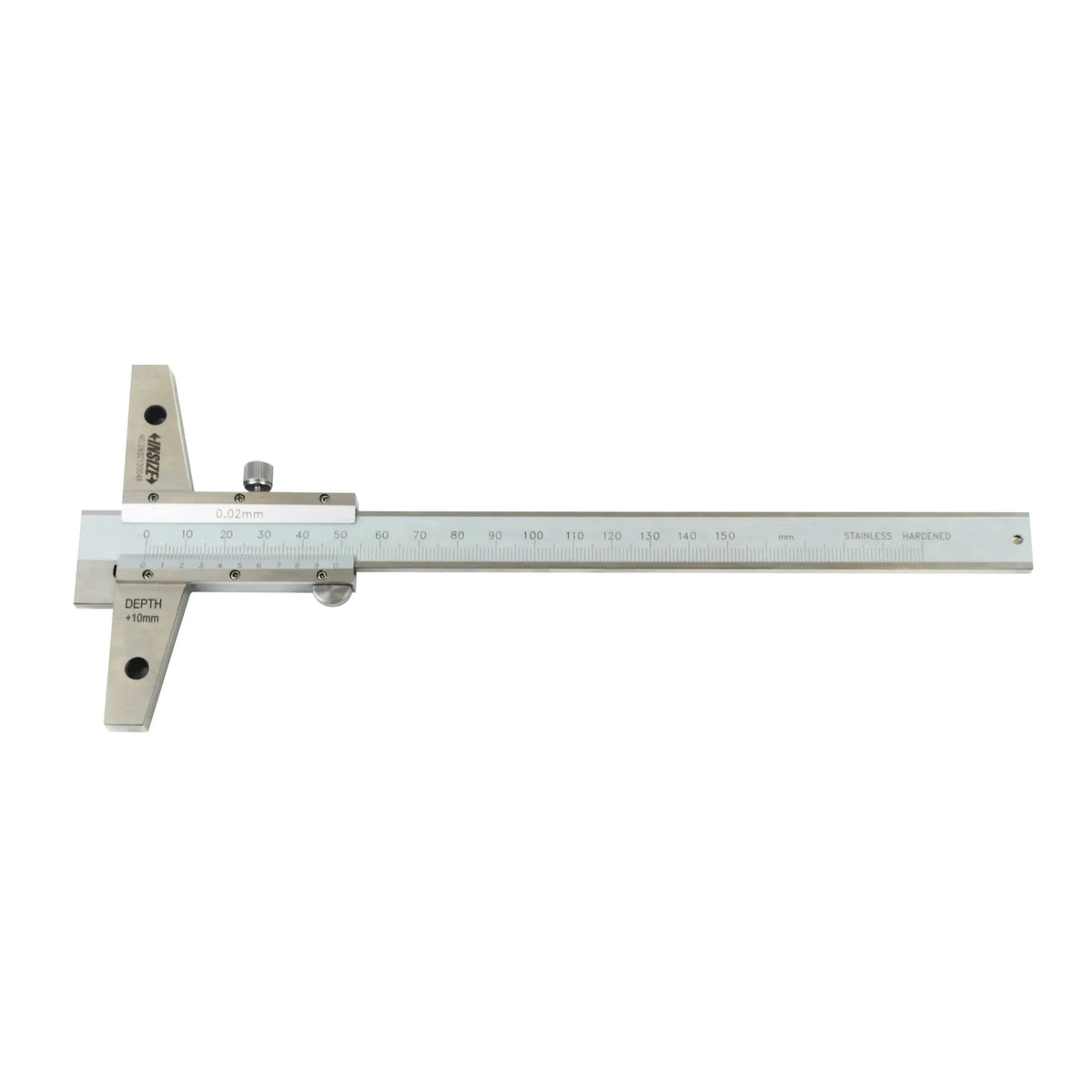 Insize Vernier Hook Depth Gage 0–150 mm Series 1248-1501 - Twin Eagle Imports