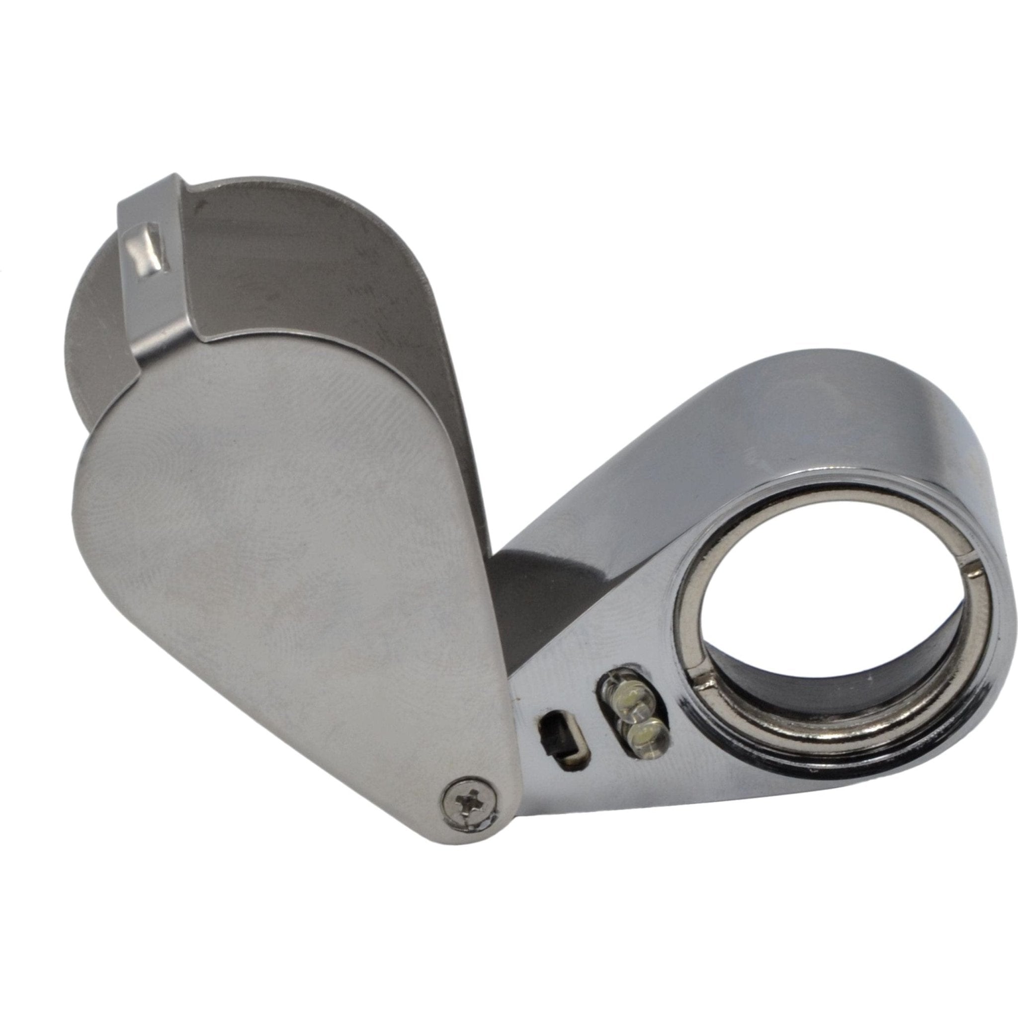 Insize x10 Illuminated Pocket Magnification Lens - Series 7515-10 - Twin Eagle Imports