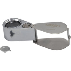 Insize x10 Illuminated Pocket Magnification Lens - Series 7515-10 - Twin Eagle Imports