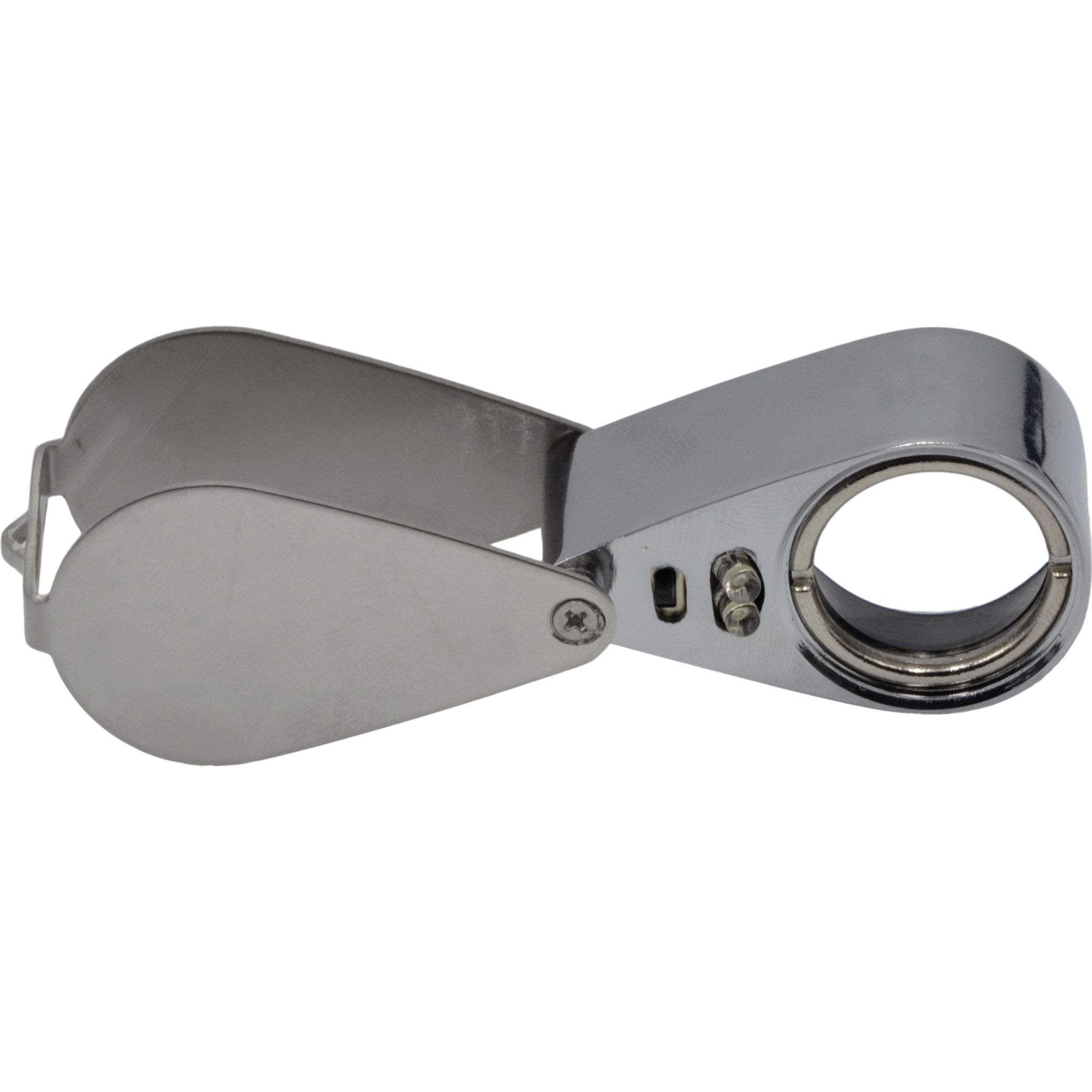 Insize x10 Illuminated Pocket Magnification Lens - Series 7515-10 - Twin Eagle Imports