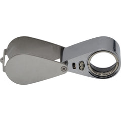 Insize x10 Illuminated Pocket Magnification Lens - Series 7515-10 - Twin Eagle Imports