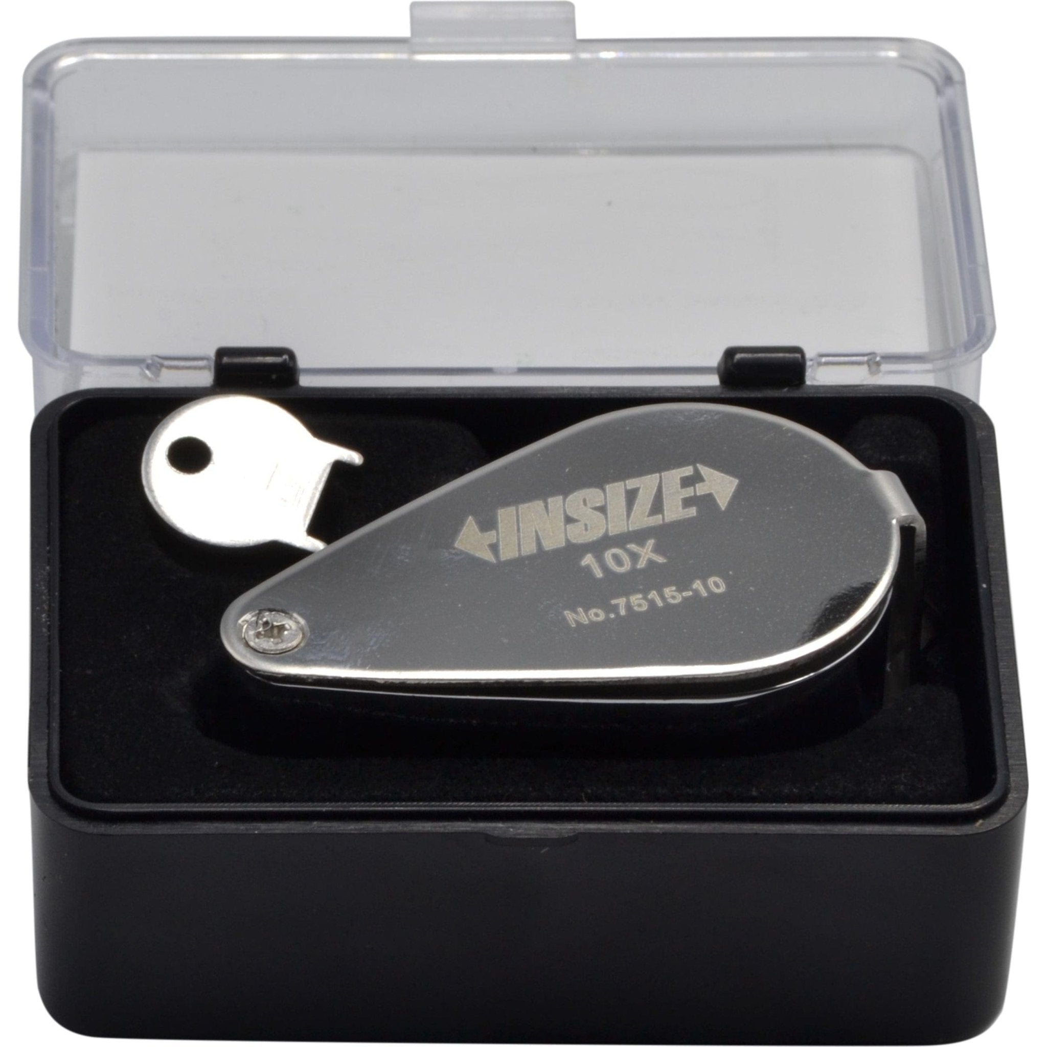 Insize x10 Illuminated Pocket Magnification Lens - Series 7515-10 - Twin Eagle Imports