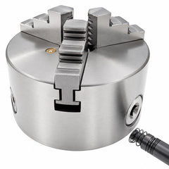 K11-100 3-Jaw 100mm Self-Centering Manual Lathe Chuck - Twin Eagle Imports