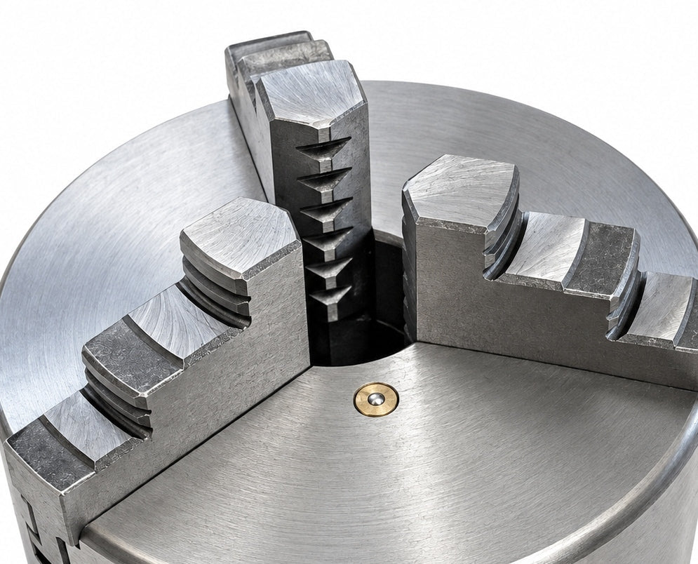 K11-125 3-Jaw 125mm Self-Centering Manual Lathe Chuck - Twin Eagle Imports