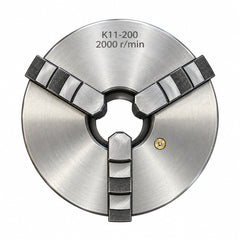 K11-200 3-Jaw 200mm Self-Centering Manual Lathe Chuck - Twin Eagle Imports
