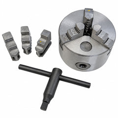 K11-80 3-Jaw 80mm Self-Centering Manual Lathe Chuck - Twin Eagle Imports