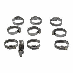 Kale Grab Kits 10 Piece Kale 304 Stainless Steel 25-40mm Worm Drive Hose Clamp
