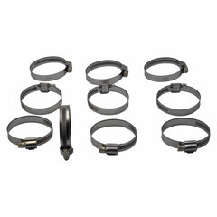Kale Grab Kits 10 Piece Kale 304 Stainless Steel 40-60mm Worm Drive Hose Clamp