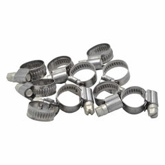 Kale Grab Kits 10 Piece Kale 304 Stainless Steel 8-16mm WD9 Worm Drive Hose Clamp