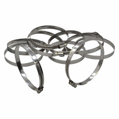 Kale Grab Kits 10 Piece Kale 304 Stainless Steel 90-110mm Worm Drive Hose Clamp