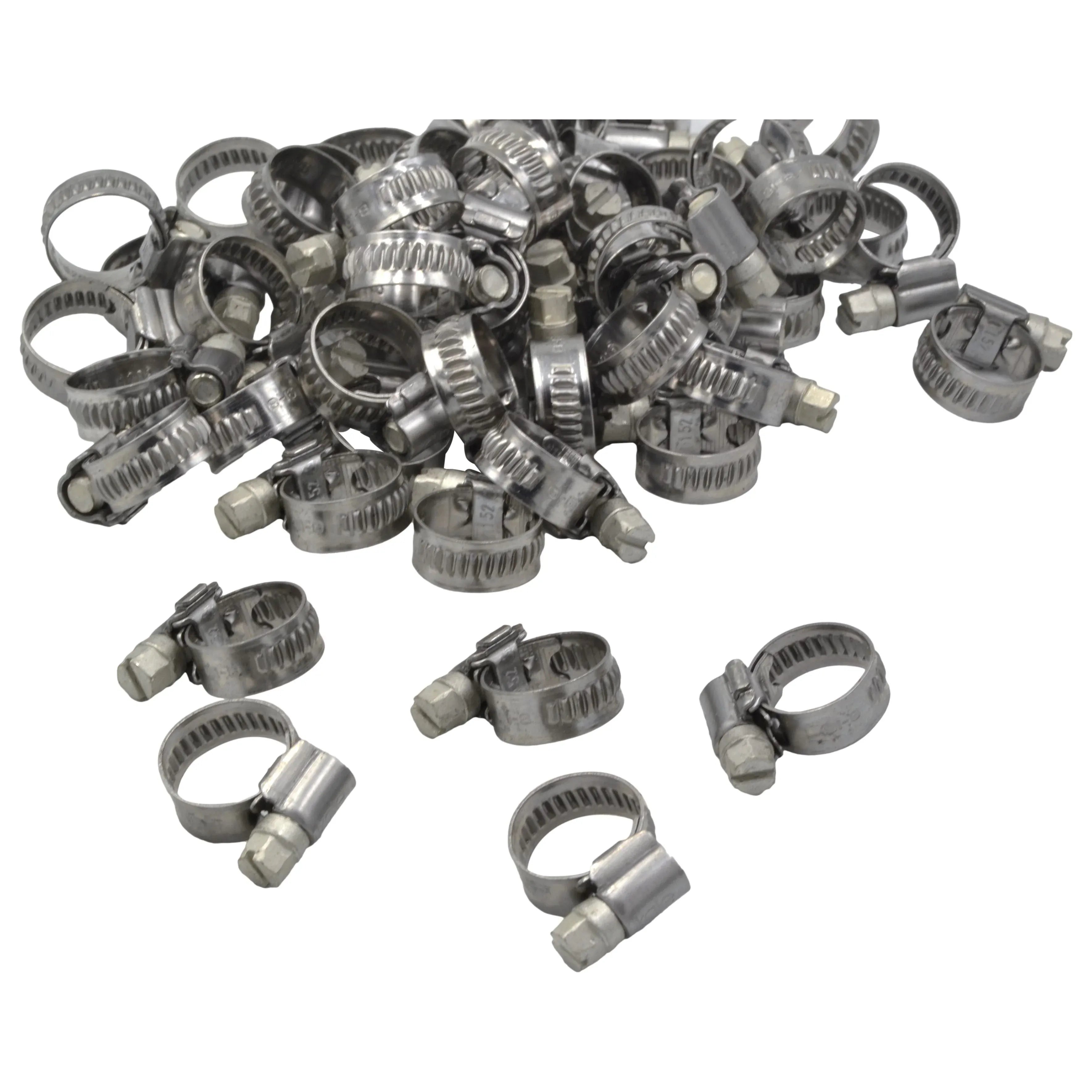 Kale GRAB KITS 50 Piece Kale 304 Stainless Steel 8-16mm WD9 Worm Drive Hose Clamp