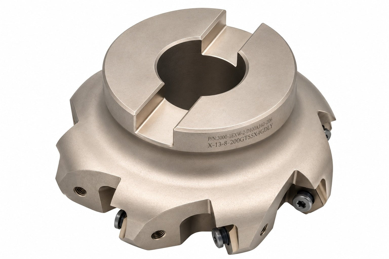 Kyocera 100mm Indexable Face Mill Cutter 45° - 8 Flute Shell Mill - Twin Eagle Imports