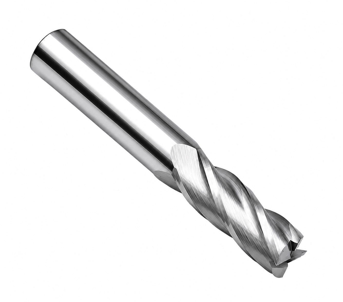 KYOCERA ASIA PACIFIC PTE LTD ENDMILL Kyocera SGS - 3/8" 4 Flute Uncoated Carbide End Mill Short Series