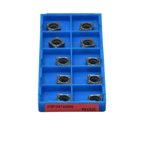 KYOCERA ASIA PACIFIC PTE LTD INSERTS 10pc Kyocera CCMT09T308HQ PR1535 – Turning Insert (Finishing to Medium, HQ Chipbreaker)