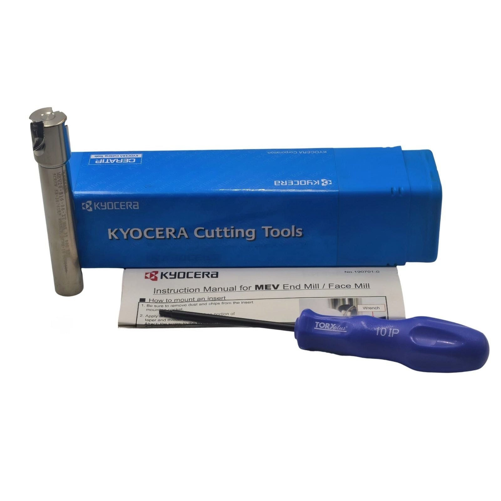 KYOCERA ASIA PACIFIC PTE LTD TOOL HOLDERS Kyocera MEV20-S16-06-2T – Ø20 mm Indexable Shoulder Milling Toolholder (THN08478)