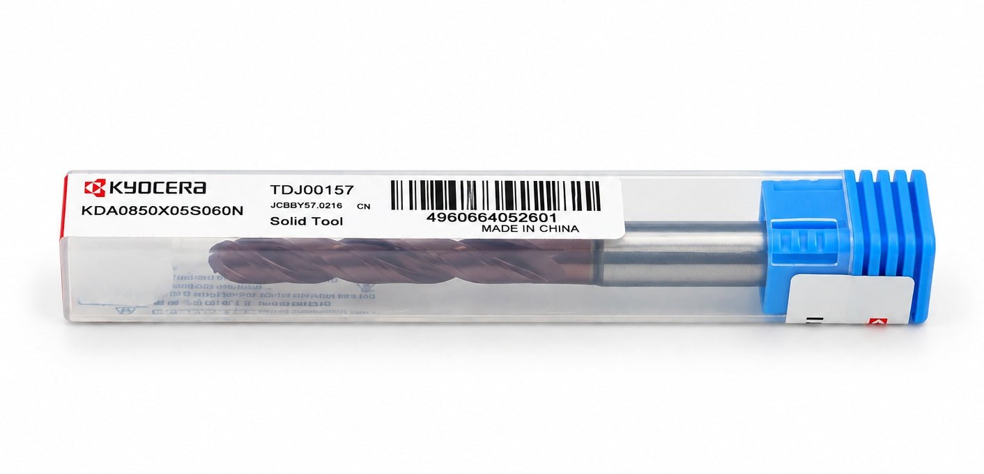 Kyocera KDA0550X05S060N 5.5mm 5xD Solid Carbide Drill No Through Coolant - Twin Eagle Imports