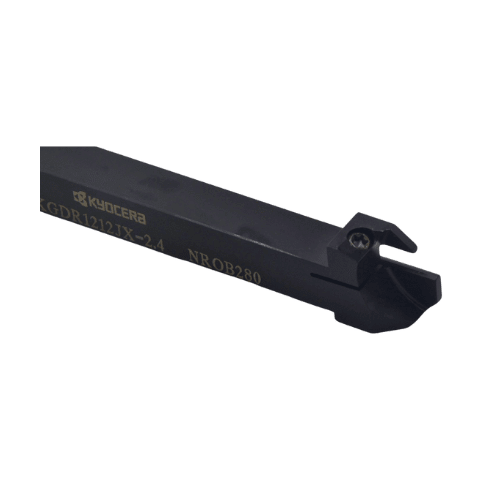 Kyocera KGDR1212JX-2.4 – External Grooving & Cut-Off Toolholder (THT03754) - Twin Eagle Imports