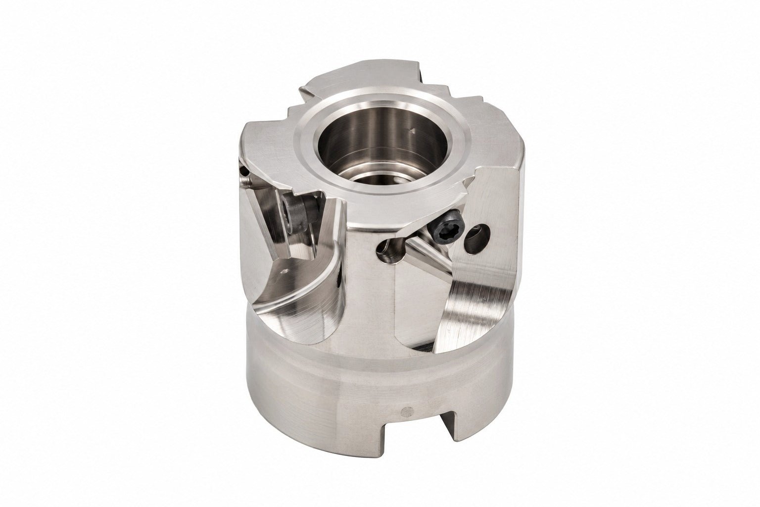 Kyocera MEV032R-06-4T-M 32mm Milling Toolholder (4 Inserts 16mm Bore Internal Coolant) - Twin Eagle Imports