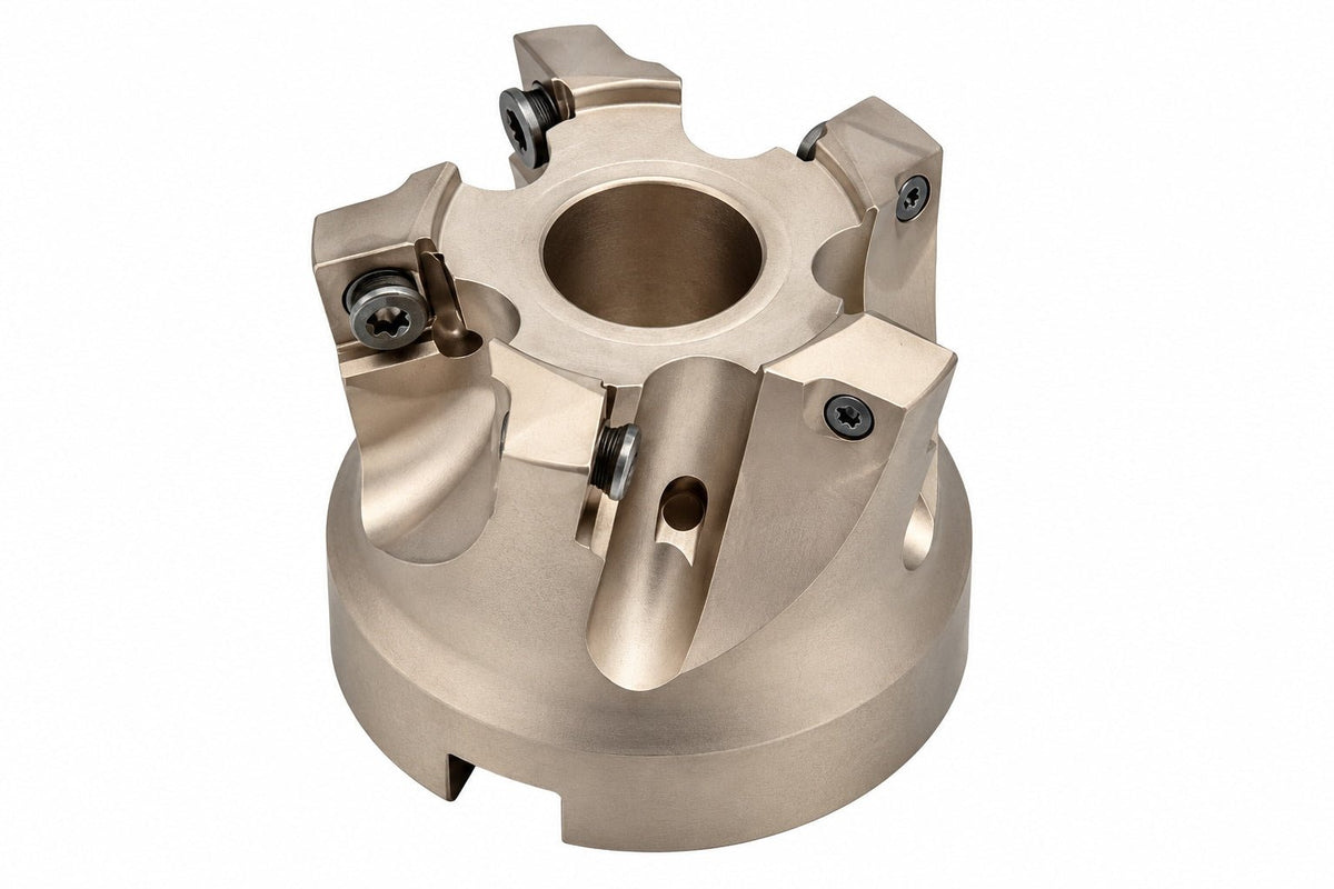 Kyocera MFH063R-14-5T-22M 63mm Milling Toolholder (5 Inserts 22mm Bore Internal Coolant) - Twin Eagle Imports