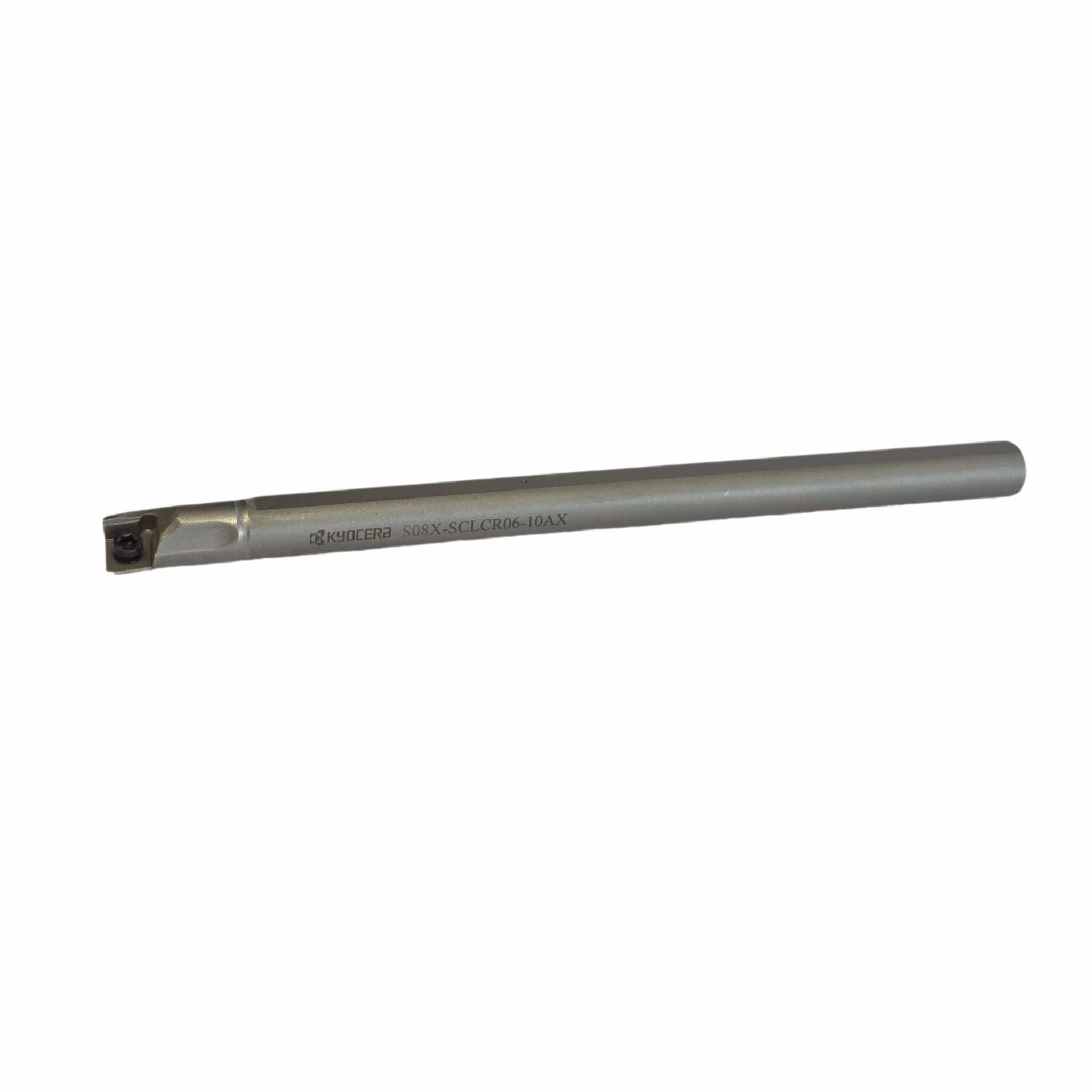 Kyocera S08X-SCLCR06-10A Boring Bar paired with 10pcs CCMT060204HQ CA125P inserts - Twin Eagle Imports