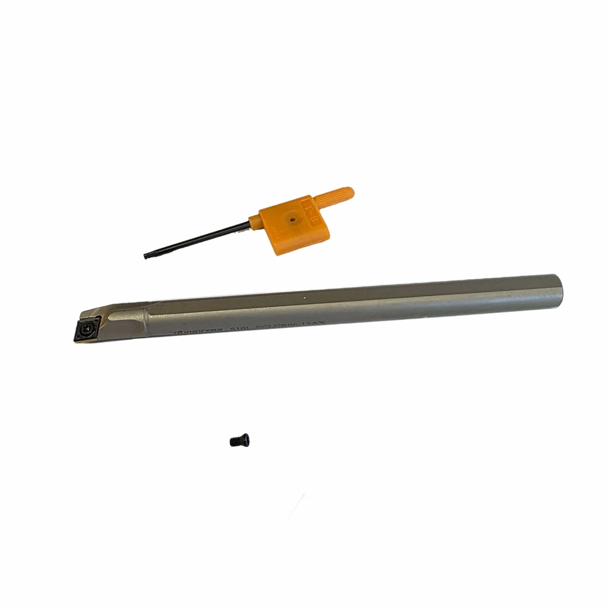 Kyocera S10L-SCLCR06-12A Boring Bar paired with 10pcs CCMT060204HQ CA125P inserts - Twin Eagle Imports