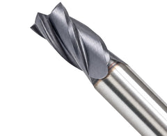 Kyocera SGS 31259 3/8" 4 Flute Ti-NAMITE-A AlTiN Coated Stub Carbide Square End Mill - Twin Eagle Imports