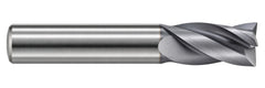 Kyocera SGS 31259 3/8" 4 Flute Ti-NAMITE-A AlTiN Coated Stub Carbide Square End Mill - Twin Eagle Imports
