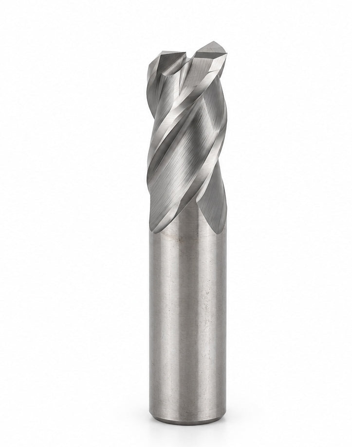 Kyocera SGS 40181 20mm 4 Flute Bright Uncoated Stub Carbide Square End Mill - Twin Eagle Imports