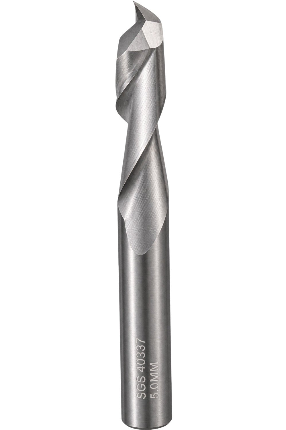 Kyocera SGS 40337 5mm 2 Flute Bright Uncoated Carbide Square End Mill - Twin Eagle Imports
