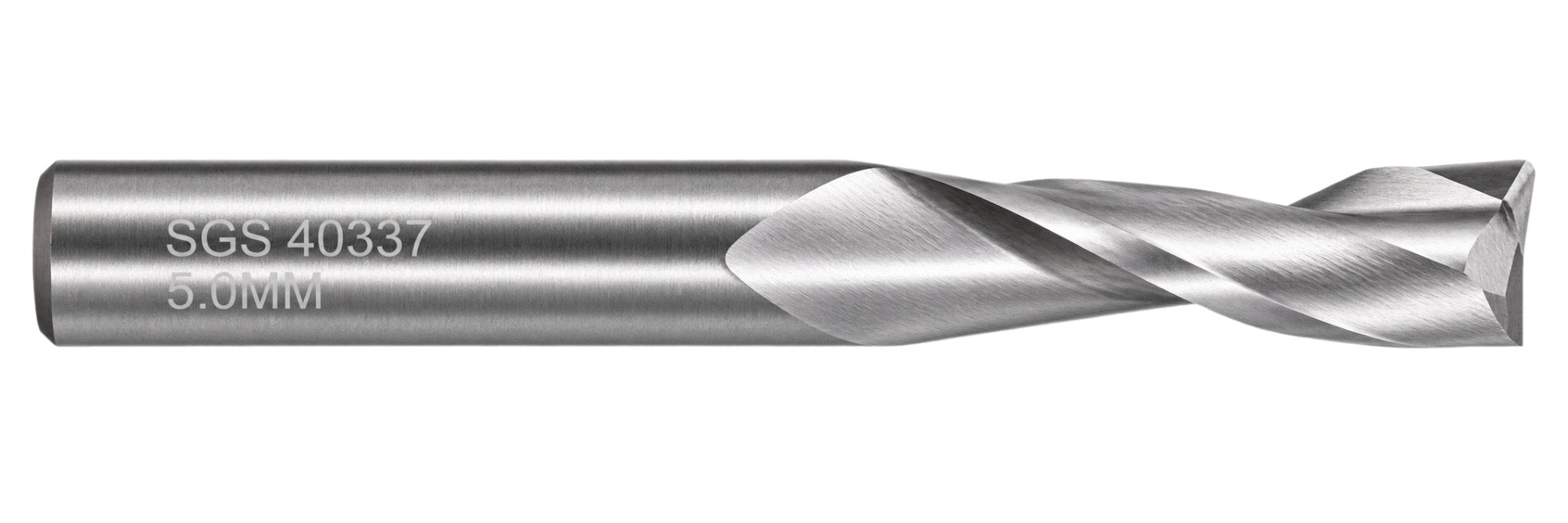 Kyocera SGS 40349 8mm 2 Flute Bright Uncoated Carbide Square End Mill - Twin Eagle Imports