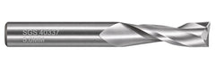 Kyocera SGS 40349 8mm 2 Flute Bright Uncoated Carbide Square End Mill - Twin Eagle Imports