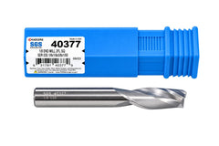 Kyocera SGS 40377 18mm 2 Flute Bright Uncoated Carbide Square End Mill - Twin Eagle Imports