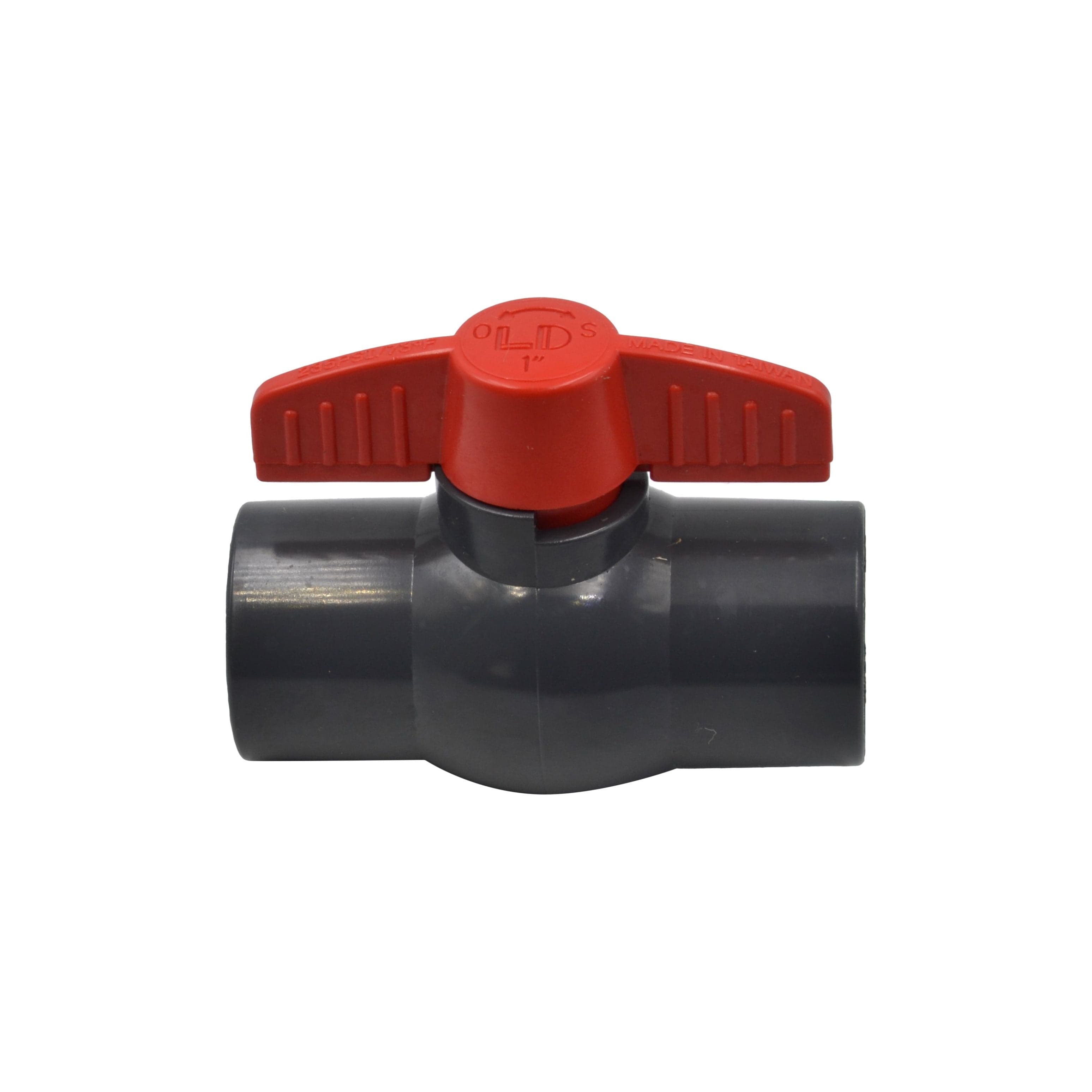LD Valve Ball Valve 1pcs PVC Pipe Female/Female 1" Slip Join Ball Valve