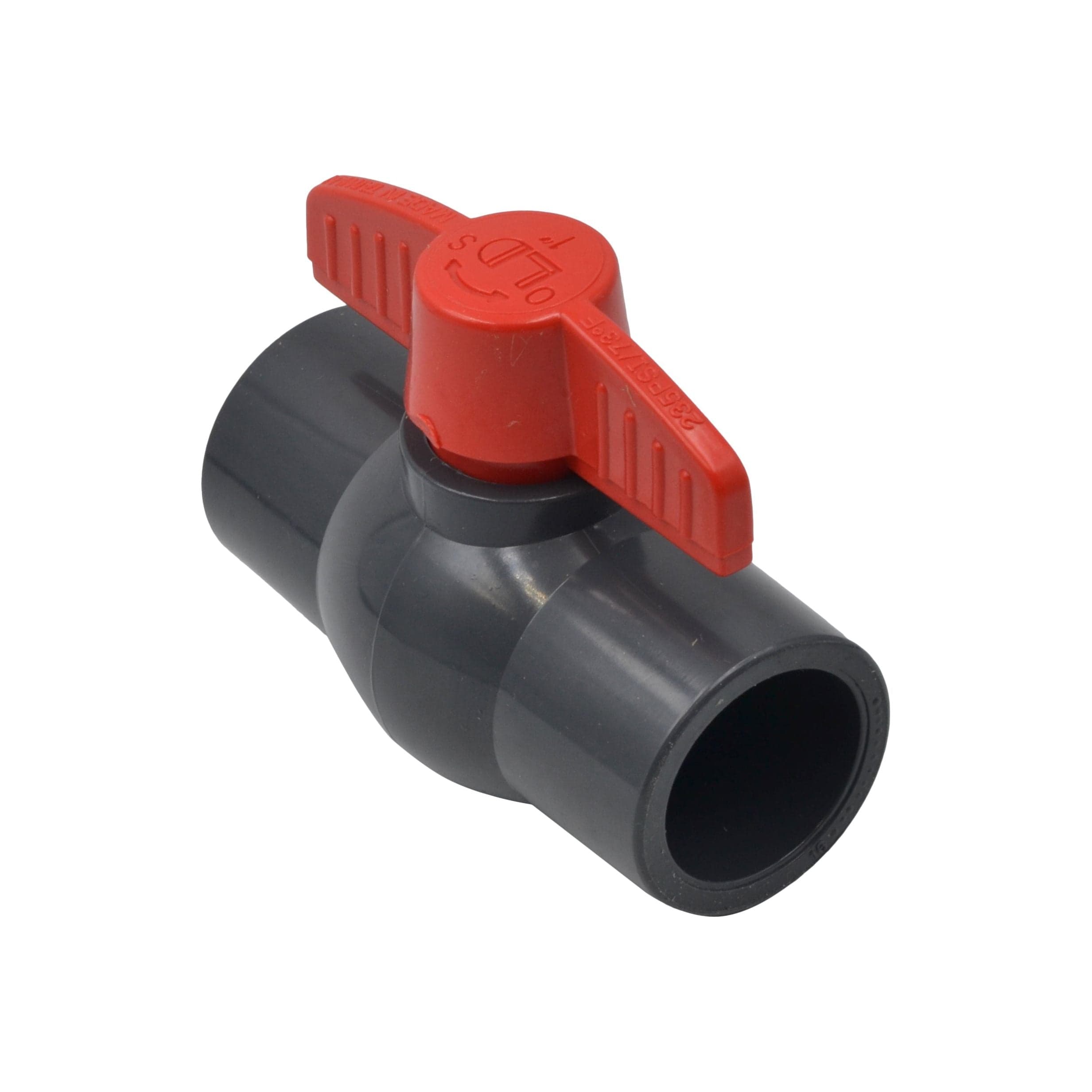 LD Valve Ball Valve 1pcs PVC Pipe Female/Female 1" Slip Join Ball Valve
