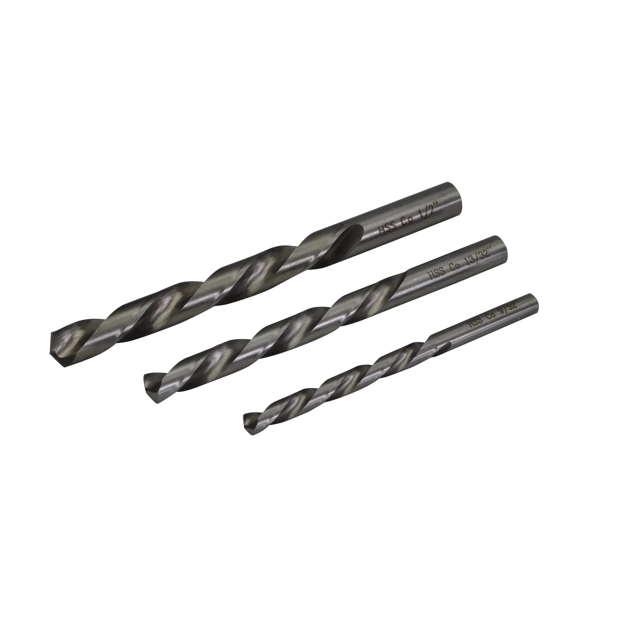 Left Hand Cobalt Drill Bit Set – 29 Piece (1/16"–1/2") – 135° Split Point - Twin Eagle Imports