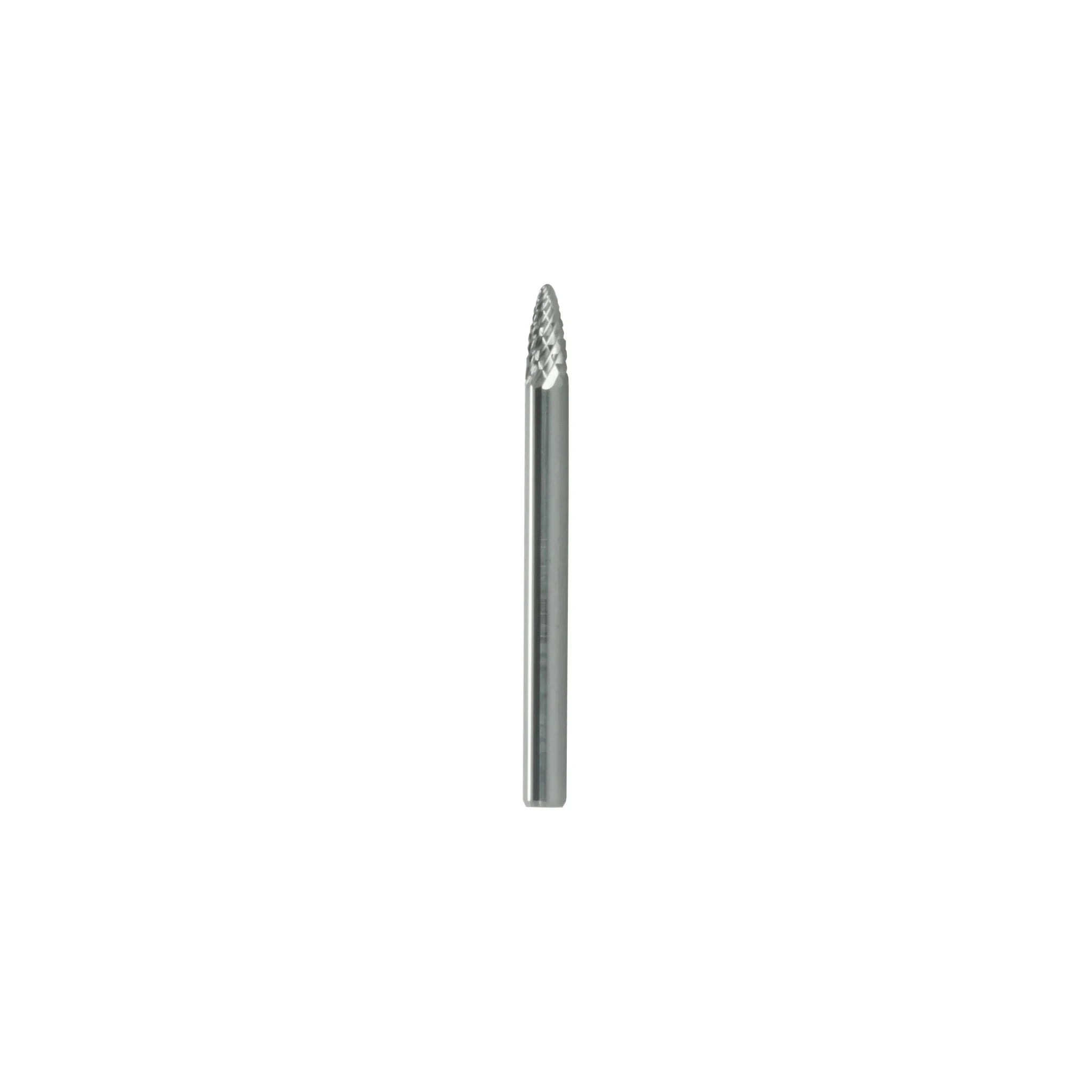 LONG SHANK CARBIDE BURR - Best Carbide 1/4" SF1L6 - Twin Eagle Imports