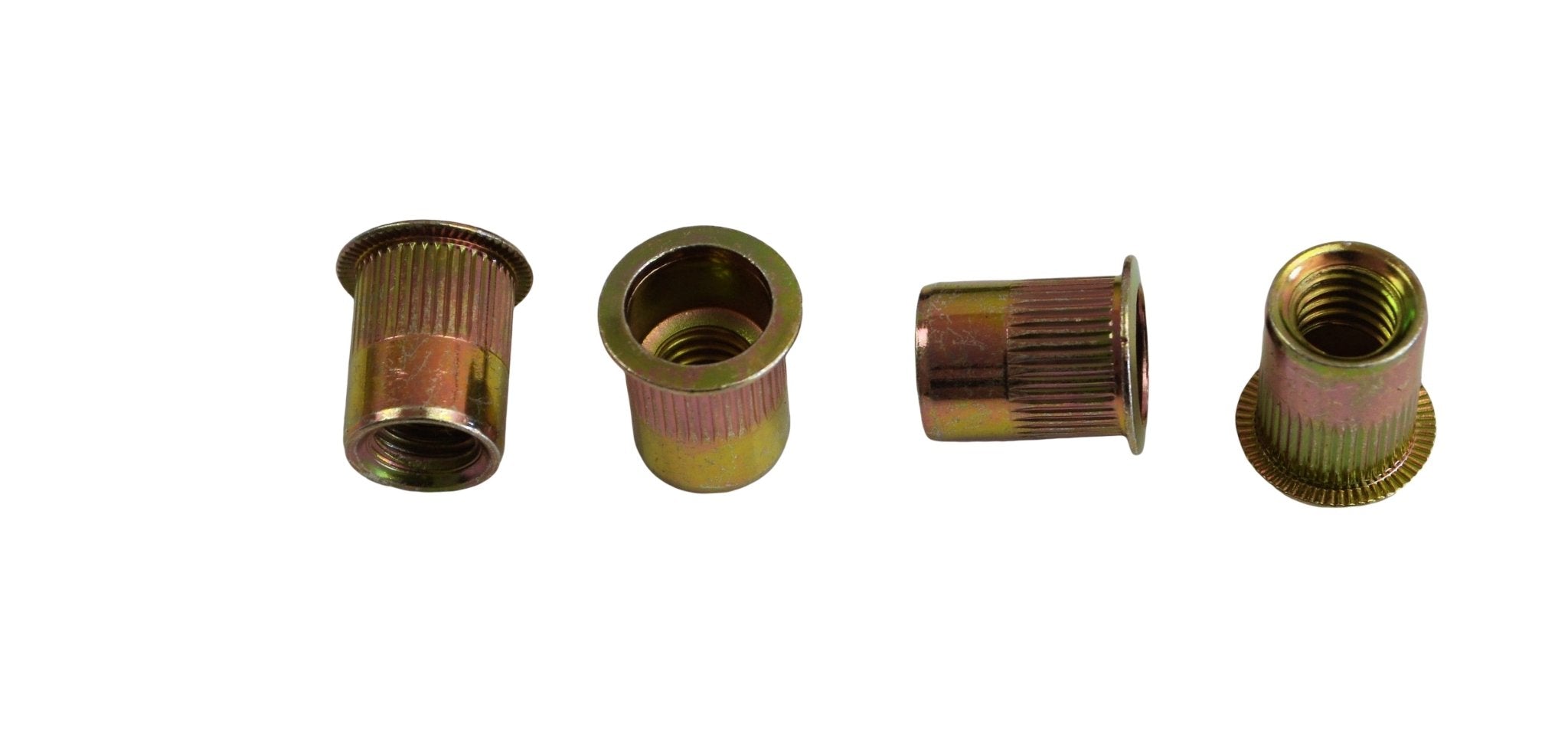 M10 Metric Zinc Plated Steel Nutserts Rivet Nuts – Bulk Pack of 200 - Twin Eagle Imports