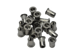 M6 Metric Zinc Plated Steel Nutserts Rivet Nuts Bulk Pack of 50 - Twin Eagle Imports