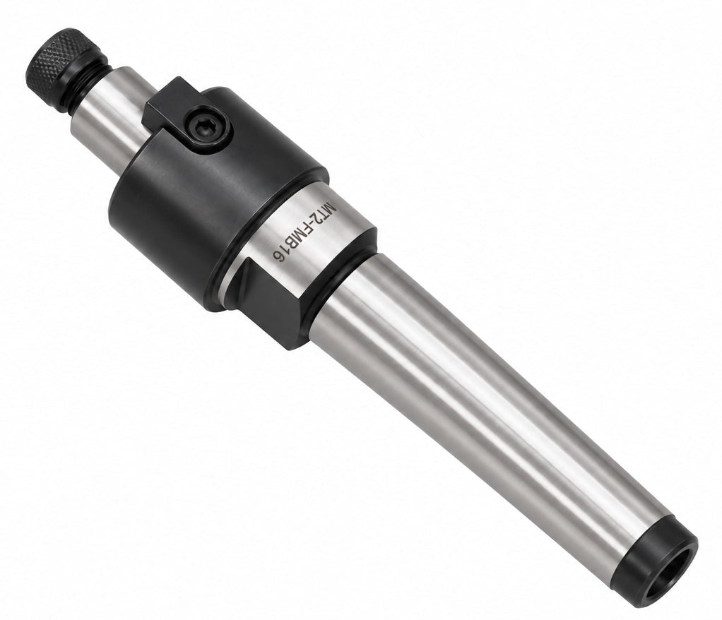 MT2 Shell Mill Arbor 16mm Pilot Diameter - Morse Taper 2 Face Mill Holder - Twin Eagle Imports